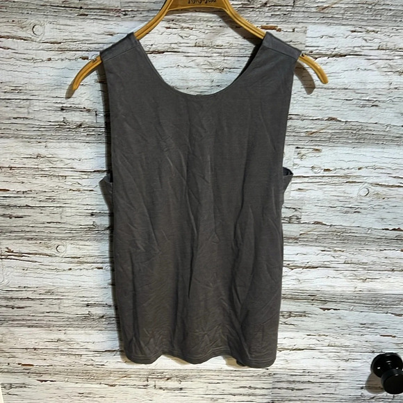 Banana Republic gray open size sleeveless shirt size XS - Picture 3 of 9